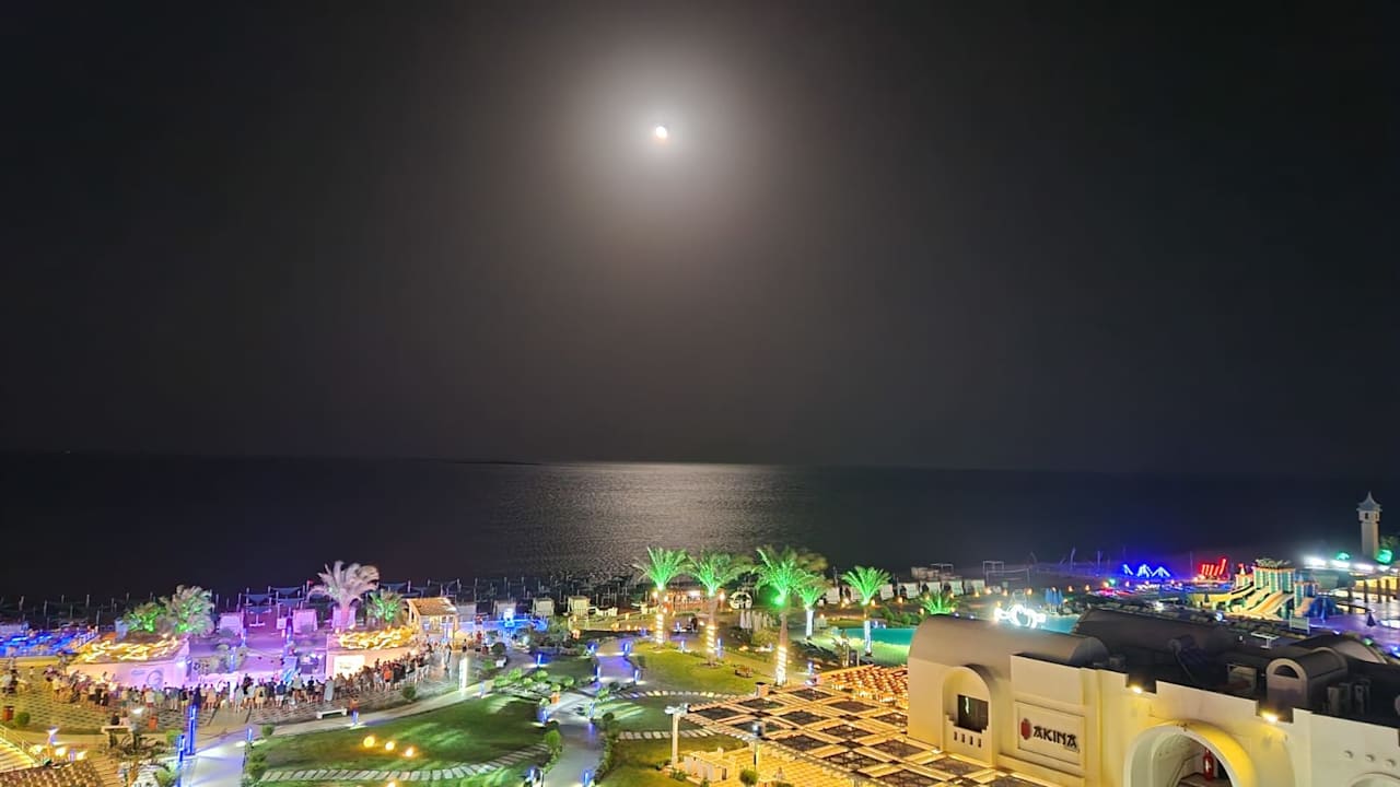 Ausblick Gravity Hotel & Aquapark Sahl Hasheesh