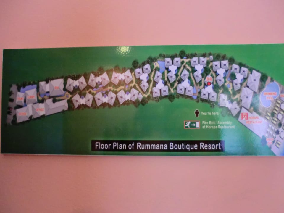 Überblick über Hotelanlage Rummana Boutique Resort