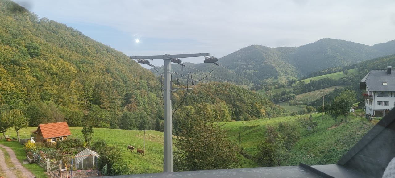 Ausblick Bauernhof Bernhardenhof