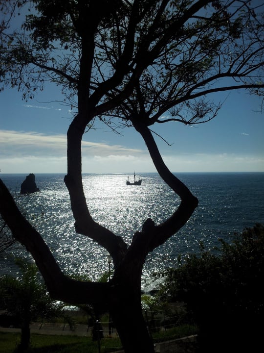 Ausblick vom Poolbereich mit der Santa Maria Enotel Lido