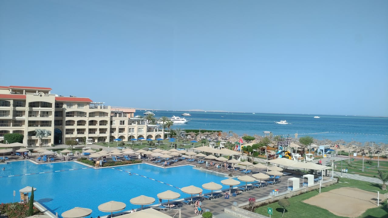 Ausblick Pickalbatros White Beach Resort - Hurghada