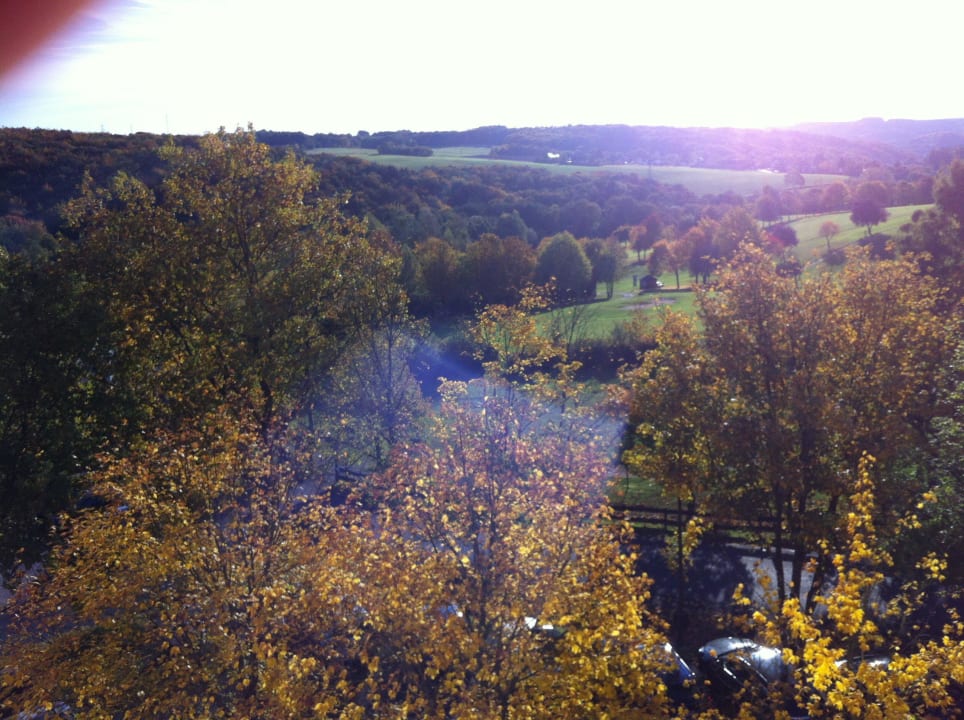 Unser Blick aus dem Zimmer DORMERO Hotel Bonn - Windhagen