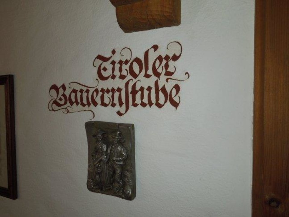 Eingang zur Bauernstube Hotel Glockenstuhl