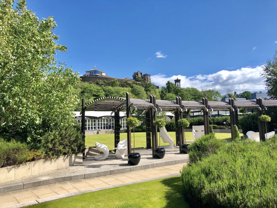 Gartenanlage Hotel The Glasshouse