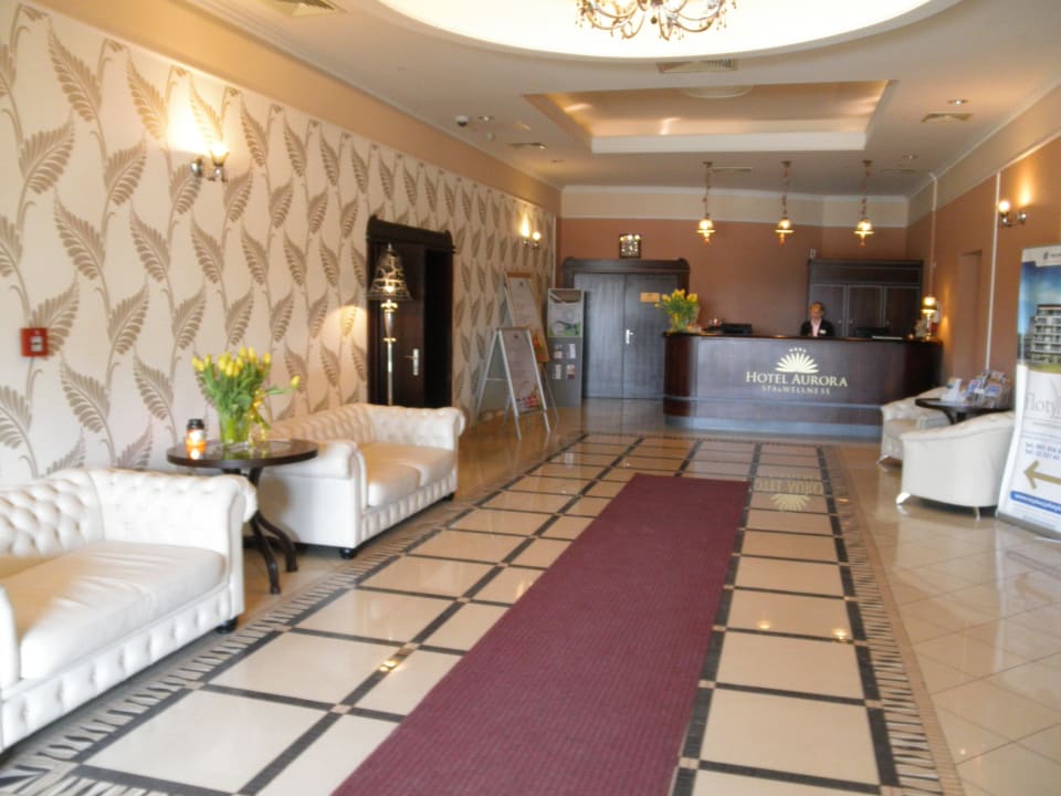 Rezeption Hotel Aurora Family & SPA