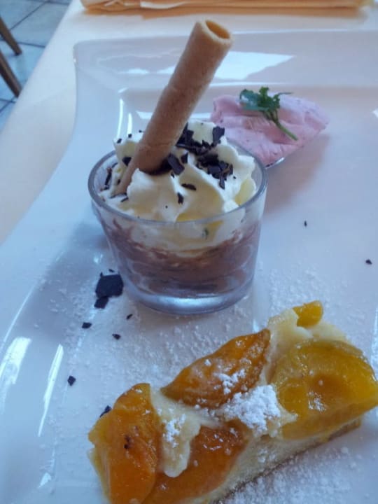 Ein gutes  Dessert Hotel Reitlwirt