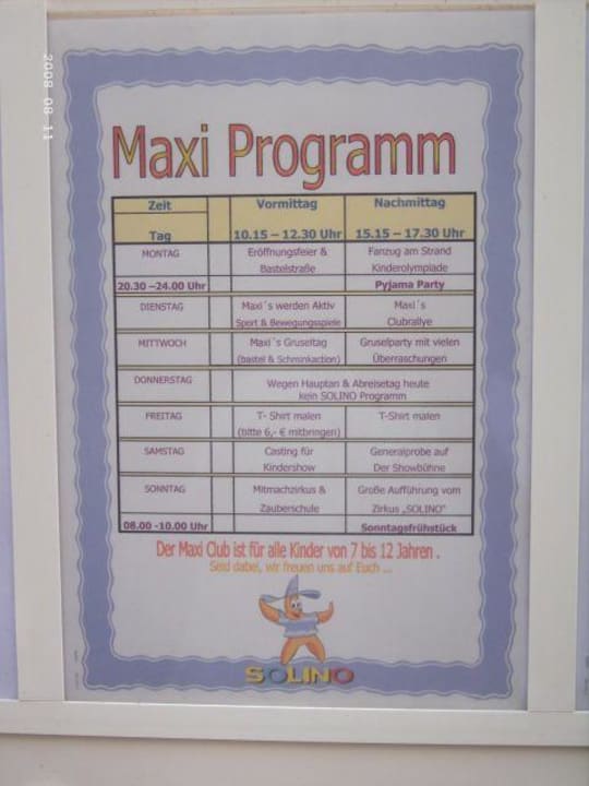 Aushang 1-2-FLY Maxi Programm Jaz Makadina