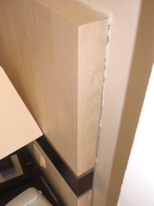 Kopfteil des Bettes Hotel Orfeus Park