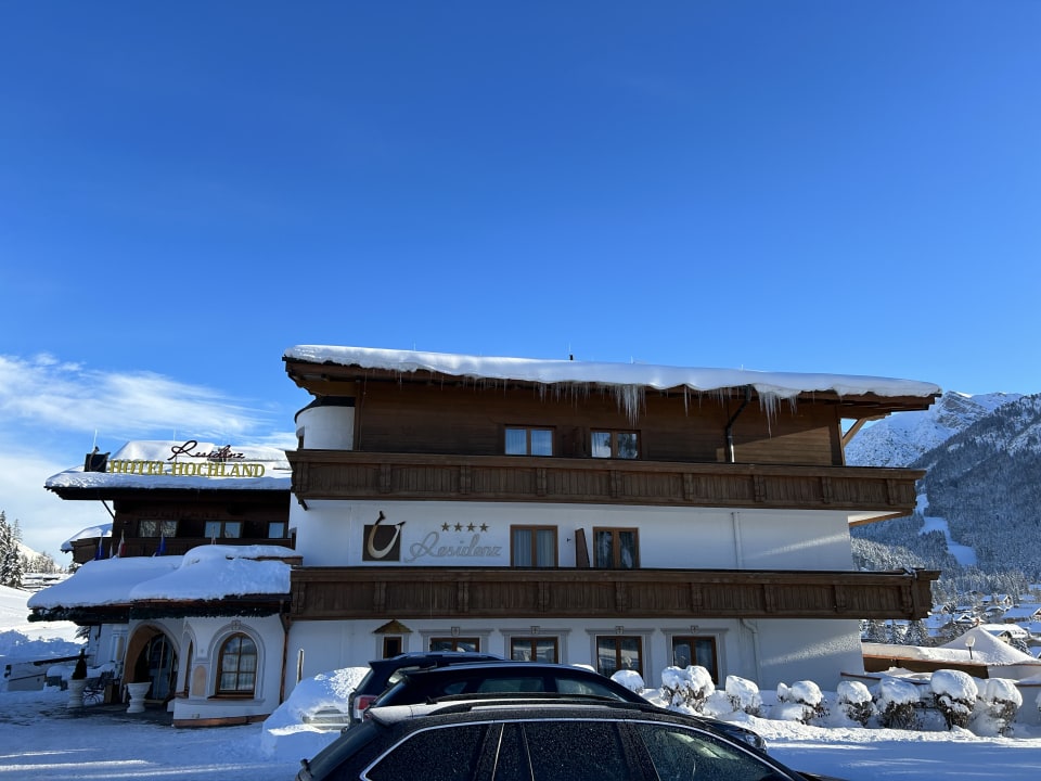 Außenansicht Hotel Residenz Hochland