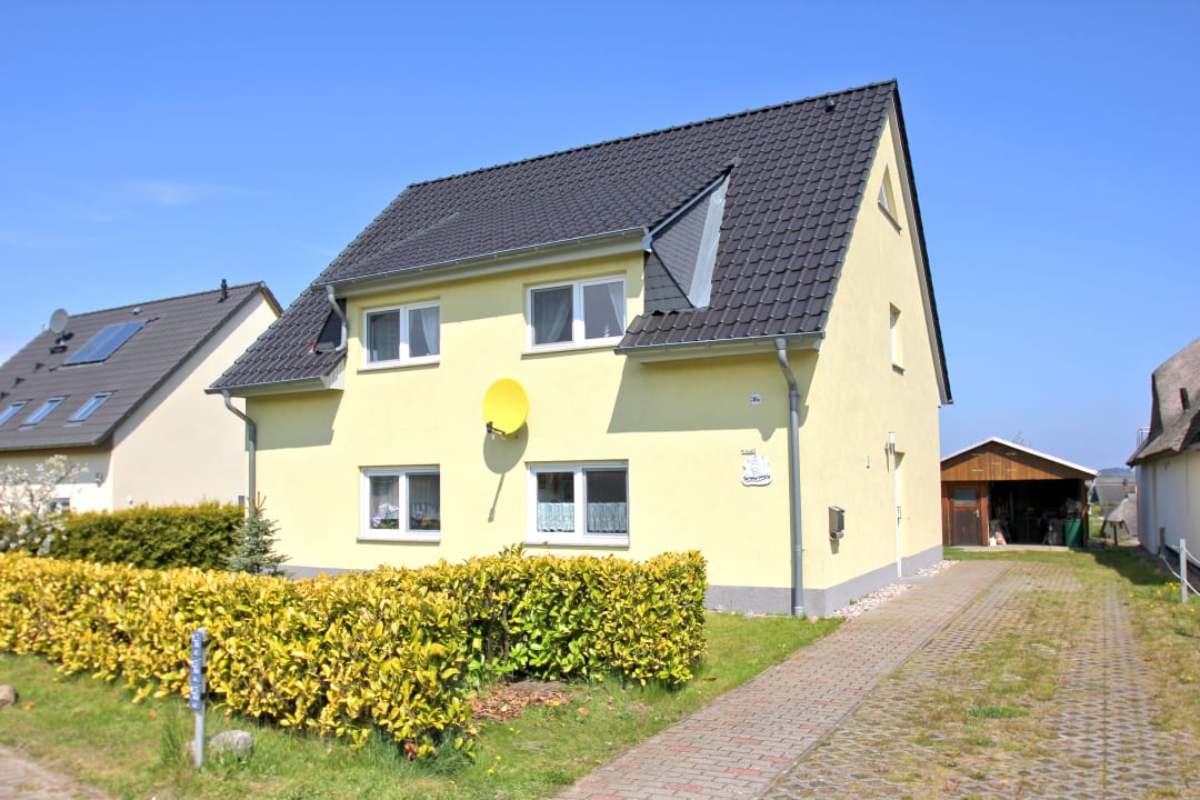 Außenansicht Ferienwohnung Regina - Paradies Rügen