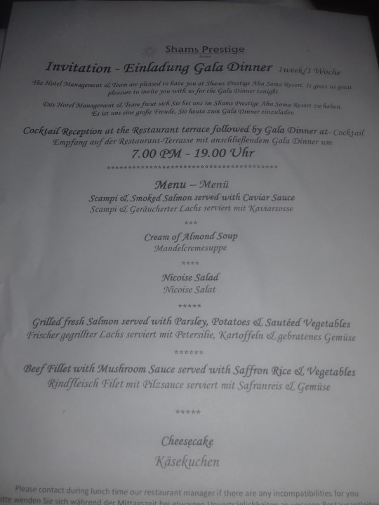 Gastro Shams Prestige Abu Soma-Adults Only