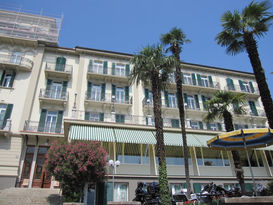 Ansicht vom Eingang Continental Parkhotel