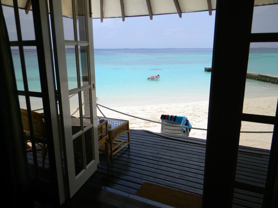 Blick aus Bungalow Adaaran Select Meedhupparu Island Resort - Premium All Inclusive