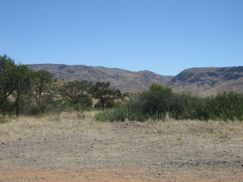 Blick auf die Landschaft Hammerstein Lodge & Camp