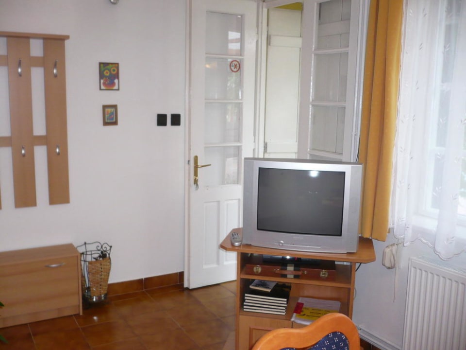 Eingang der grossen Wohnung Pension Heidi