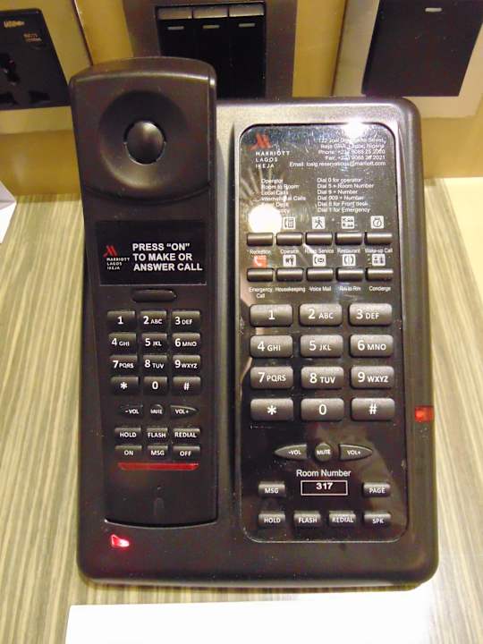 Zimmer Lagos Marriott Hotel Ikeja