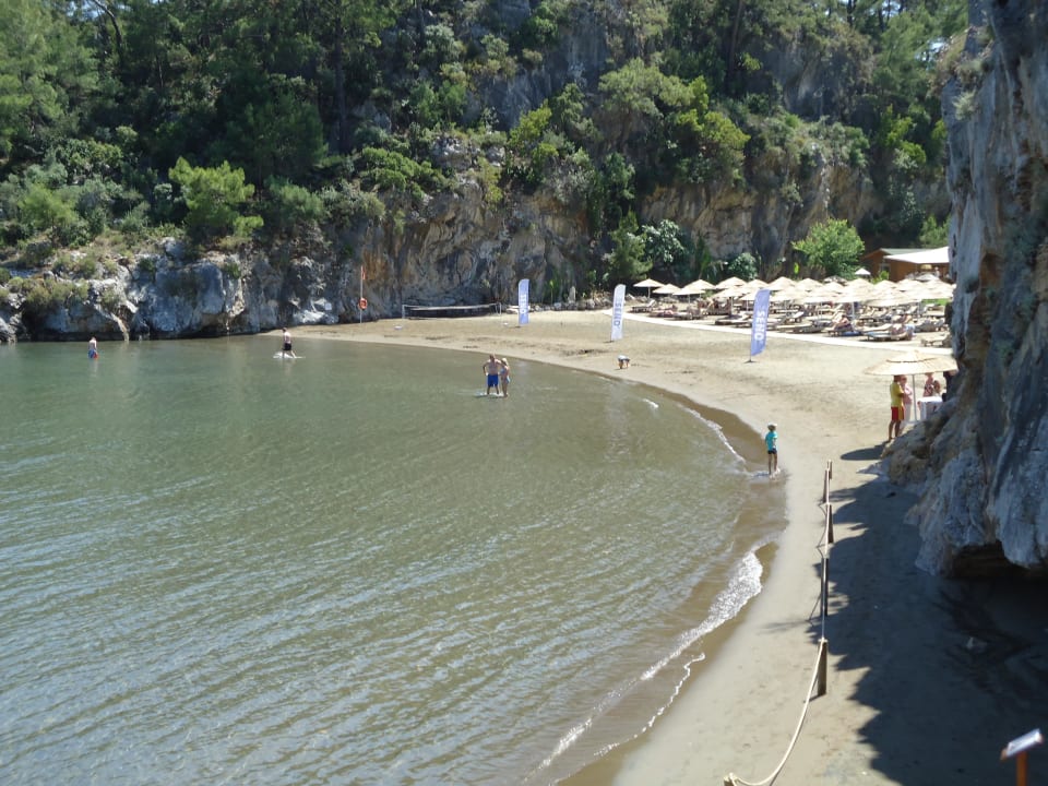 Der wunderschöne Privatstrand TUI BLUE Seno - Adults Only