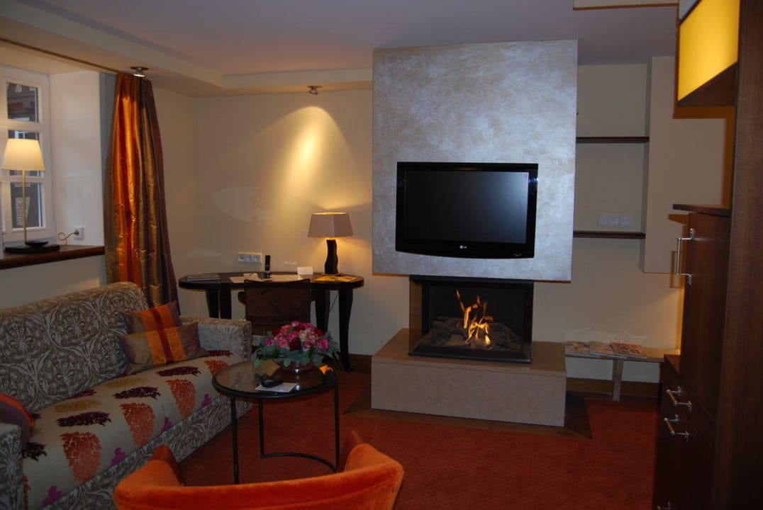 Wohnbereich/Suite Hotel Die Sonne Frankenberg