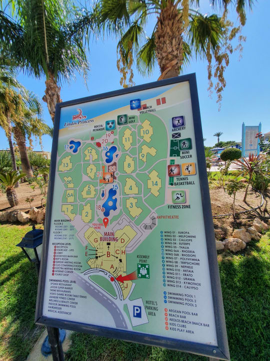 Sport & Freizeit Lindos Princess Beach Resort & Spa