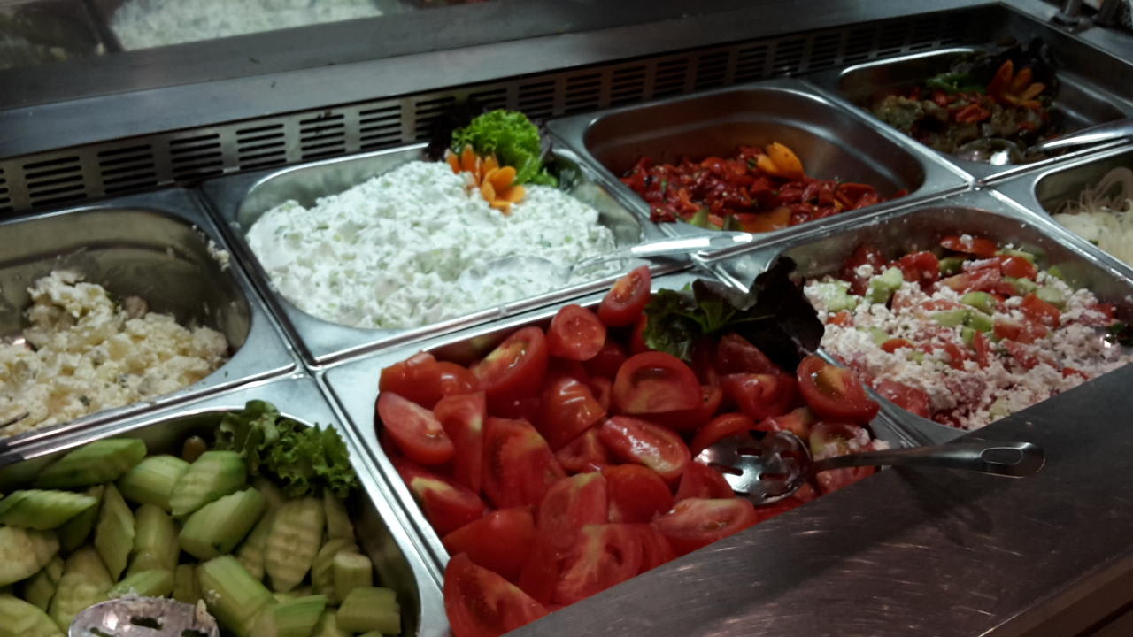 Salatbüffet Sentido Bellevue Beach