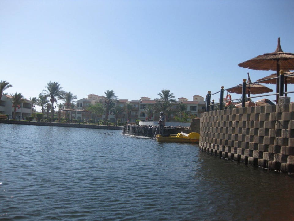 Lagune vom Boot aus Pickalbatros Dana Beach Resort - Hurghada