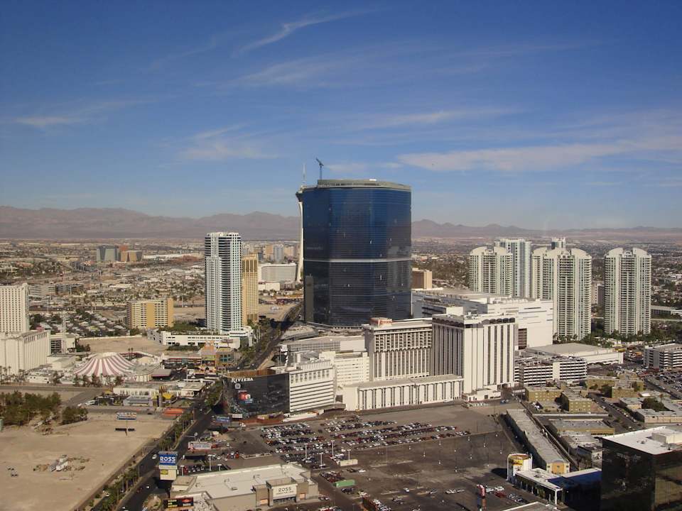 Blick vom Zimmer Richtung Norden Hotel Encore Las Vegas