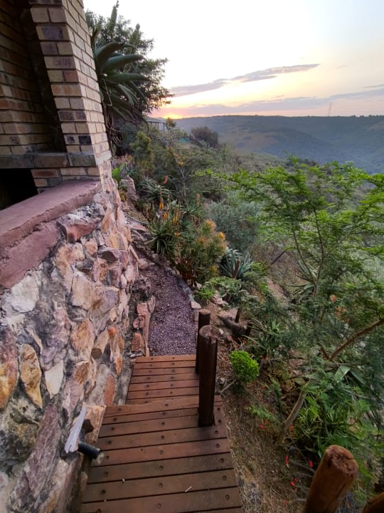 Gartenanlage Leopards and Louries Bush Lodge