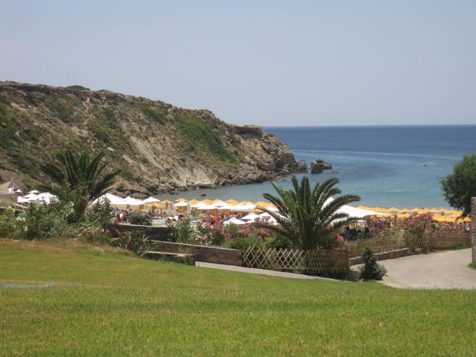 Ausblick vom Relaxpool Richtung Hotelbucht! Atlantica Mikri Poli Crete