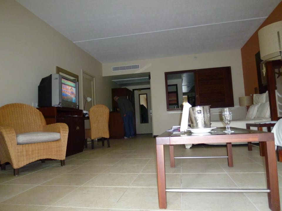 Vom Balkon aus Victoria Beachcomber Resort & Spa