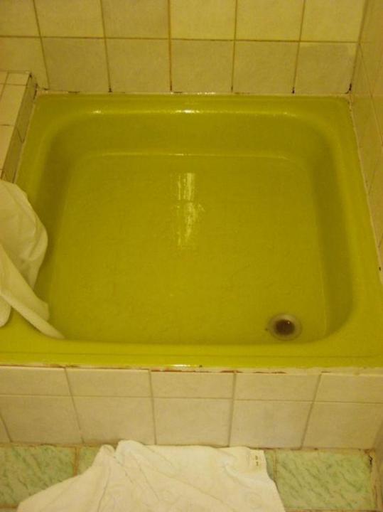 Schimmel in der Dusche Hotel Pension Rheingold