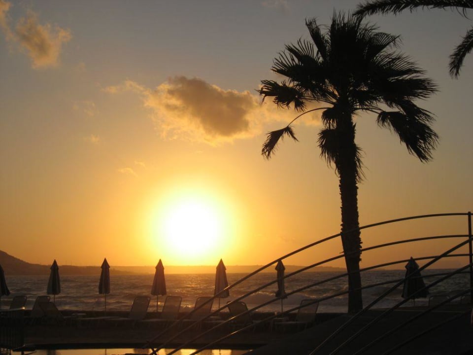 Sonnenuntergang allsun Hotel Malia Beach