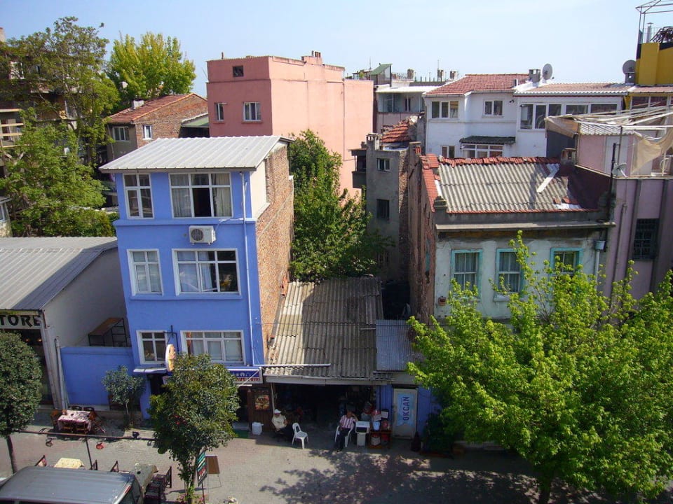 Blick aus dem Zimmer im 4. Stock Eresin Hotels Sultanahmet- Boutique Class