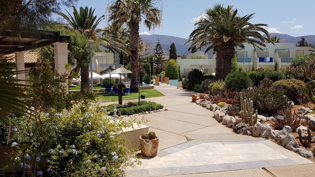 Blick in die Anlage Phãea Cretan Malia