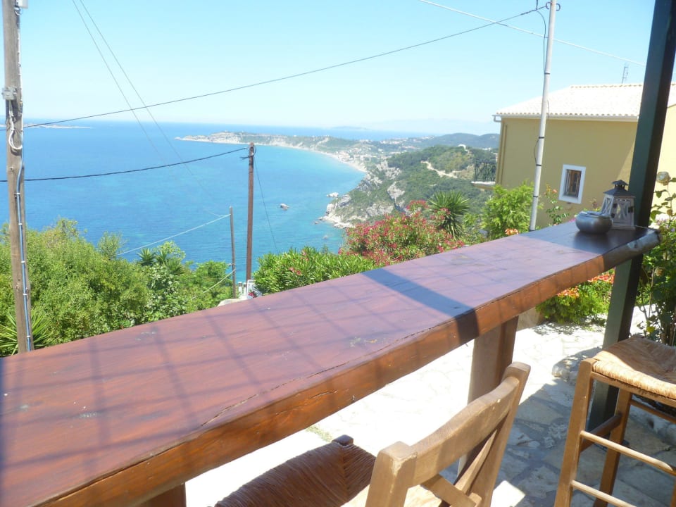 Blick vom Balkon Pension Magdalena