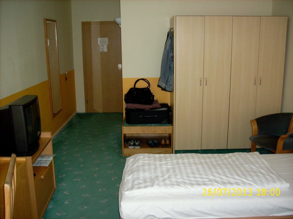 Blick zum Eingang Soibelmanns Hotel Weimar