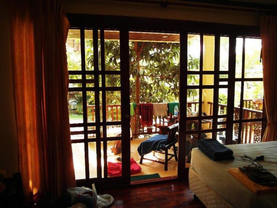 Zimmerblick auf die Terrasse  Havana Beach Resort