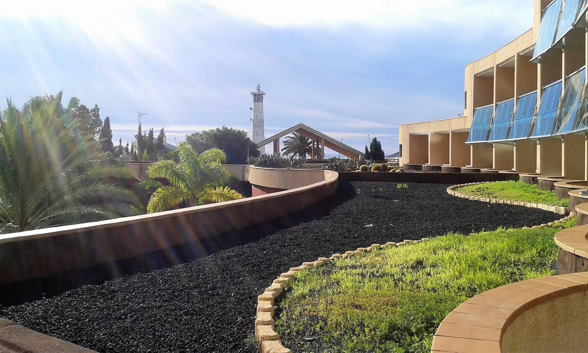 Blick von den Zimmern der 4. Etage MUR Hotel Faro Jandia & Spa Fuerteventura