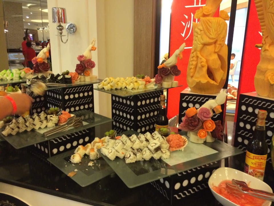 Dinner inside Hotel Delphin Imperial