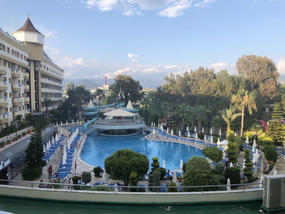 Blick vom Balkon Saphir Hotel & Villas