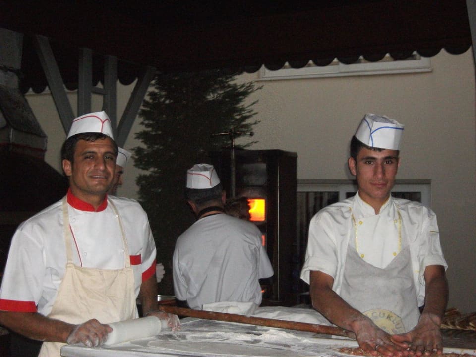 Pizzabäcker Hotel Orfeus Park