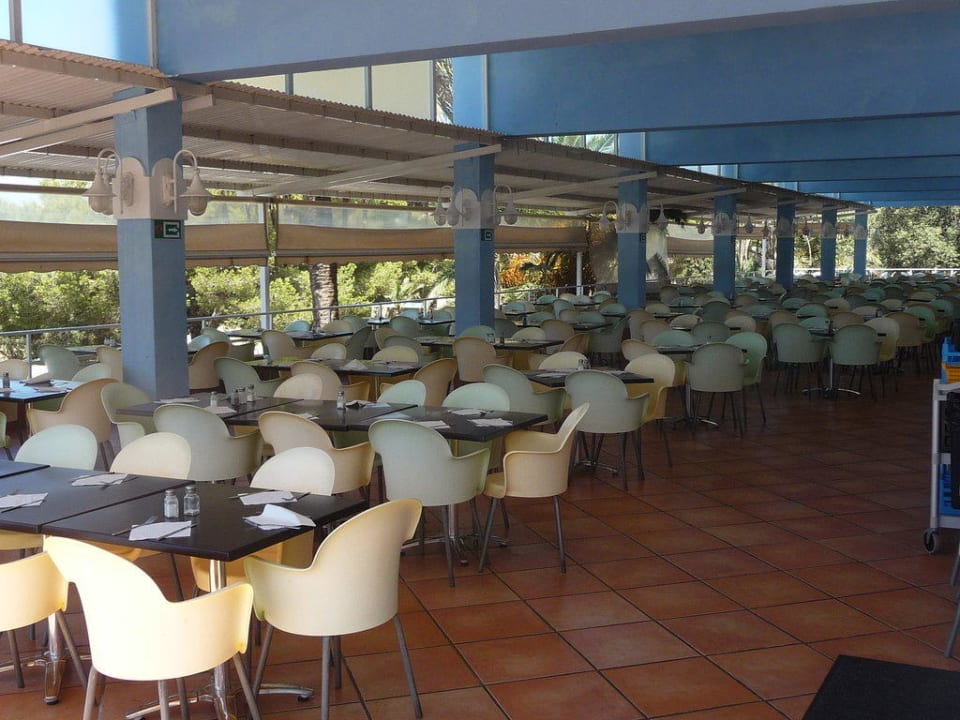 Restaurant Sitzplätze im Freien Sun Club Eldorado
