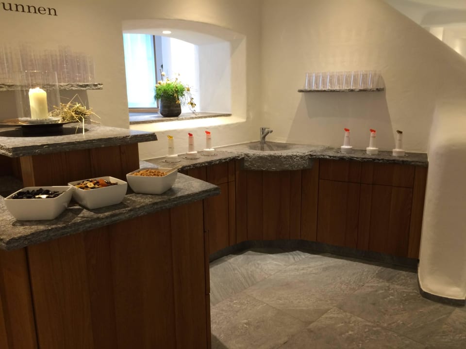 Verpflegung im Spa Bereich Hotel Hochschober
