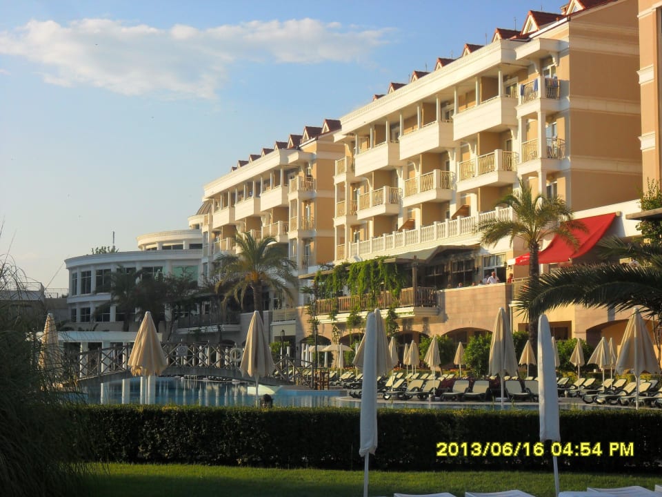 Block 4-6 und Pool Trendy Aspendos Beach Hotel