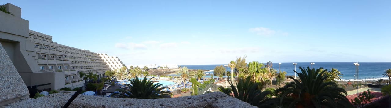 Ausblick vom Zimmer Hotel Grand Teguise Playa