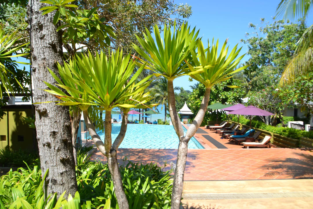 Gepflegte gartenanlage Hotel Anyavee Tubkaek Beach Resort Krabi