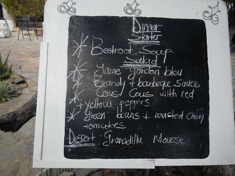 Abendmenü Rooms The Elegant Farmstead