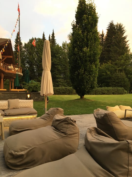 Gartenanlage Hotel Le Grand Bellevue