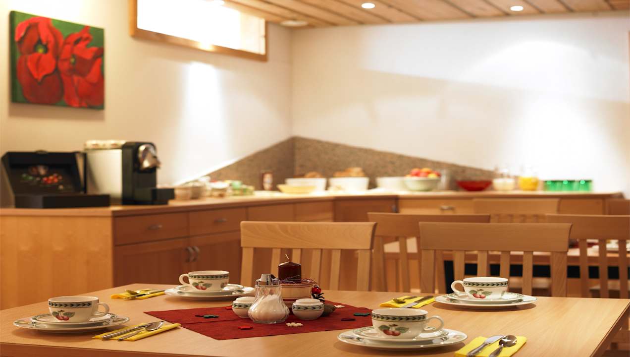 Frühstücksbereich Haus Anna