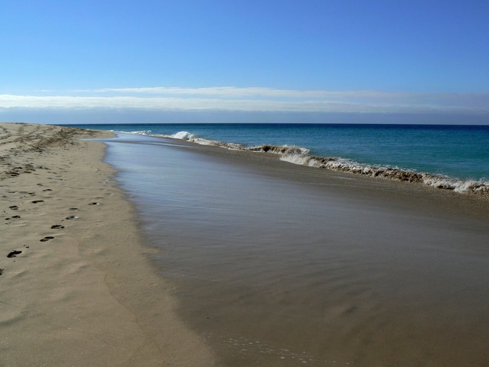 Ausschnitt des Hotelstrands IFA Altamarena by Lopesan Hotels