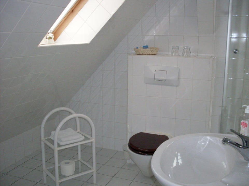 Badezimmer der Suite Villa Aranka